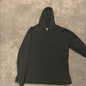 Lacoste black hoodie size 6 (large)